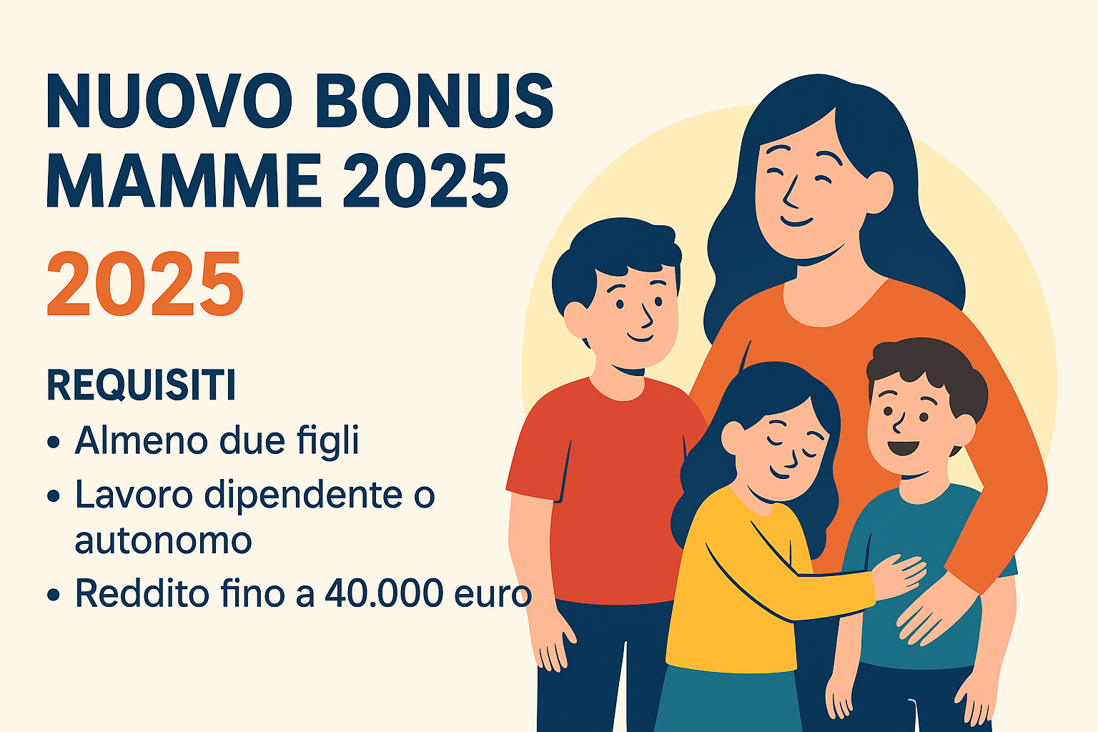 BONUS MAMME 2025